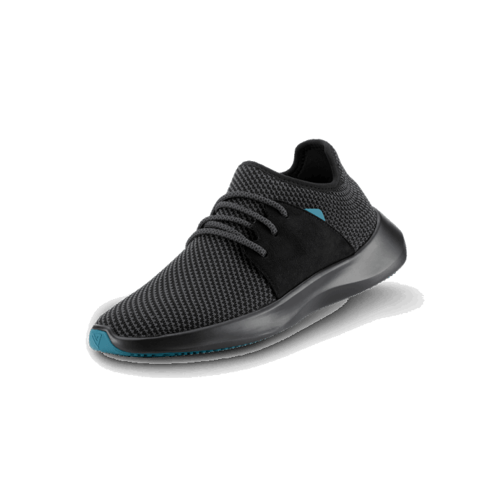 midnight_black_on_black_vessi_uk_womens_everyday_classic.png Midnight Black On Black Vessi Uk Women's Everyday Classic - Image 1