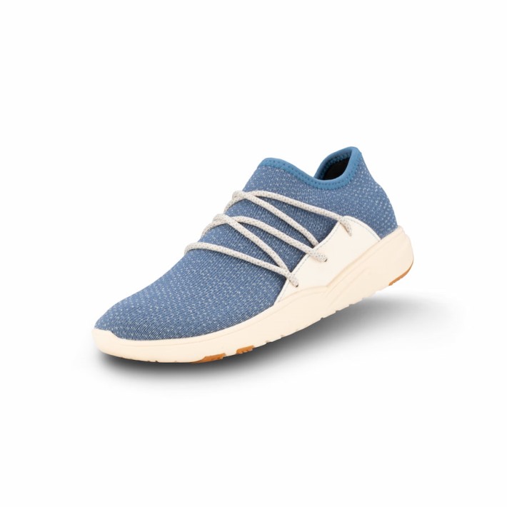 womens_city_scape_vessi_uk_river_blue_on_off_white.jpg Women's City Scape Vessi Uk River Blue On Off White - Image 1