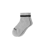 Kids Mid Crew Socks Vessi Uk Grey